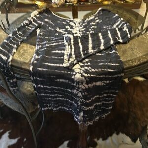 Brand new dress size small can fit a medium tie-dye